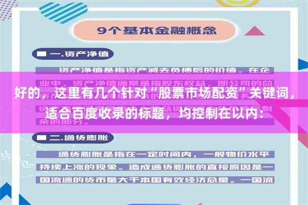 好的，这里有几个针对“股票市场配资”关键词，适合百度收录的标题，均控制在以内：